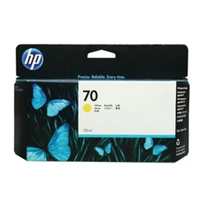 HP 70 Inkjet Cartridge 130ml Yellow Ref C9454A