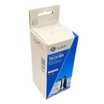 G+G Compatible Epson C13T67314A Black Ink Bottle