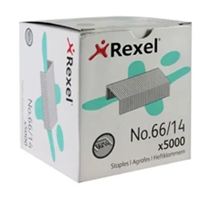 Rexel 66 Staples 14mm [Pack 5000] - 6075