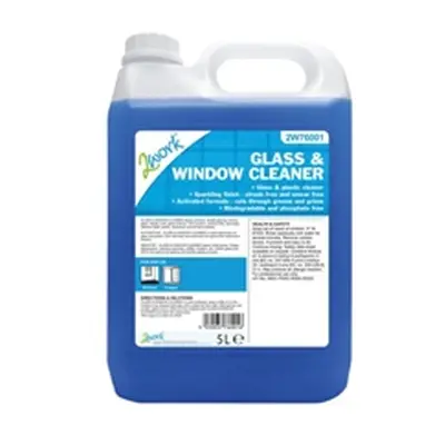 2Work Glass and Window Cleaner 5 Litre 2W76001