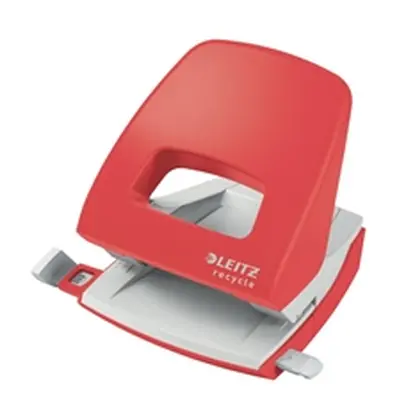 Leitz Recycle NeXXt Hole Punch 30 Sheets Red 50030025