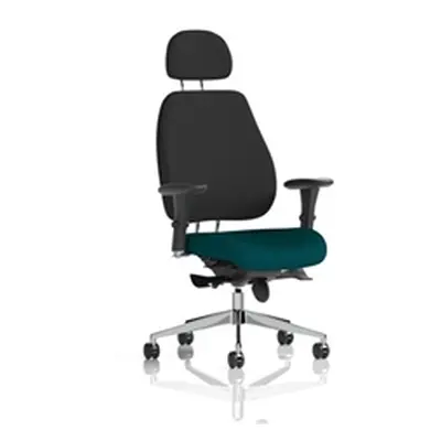 Chiro Plus Bespoke Colour Seat Maringa Teal With Headrest