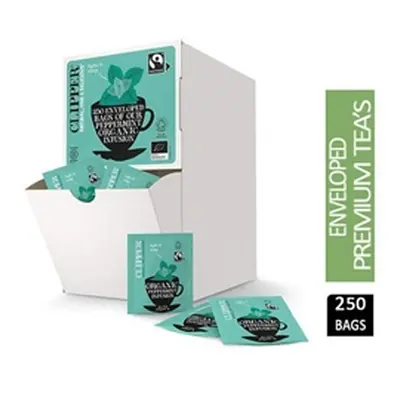 Clipper Fairtrade Organic Infusion Peppermint 250 Envelopes