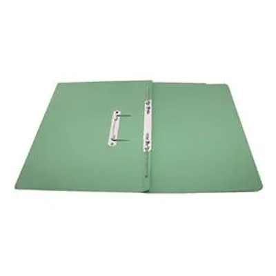 Rexel Jiffex Transfer File Foolscap Green (50 Pack) 43212EAST