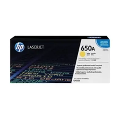 HP 650A Yellow Original LaserJet Toner Cartridge (CE272A)