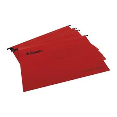 Esselte Classic A4 Red Suspension File (25 Pack)