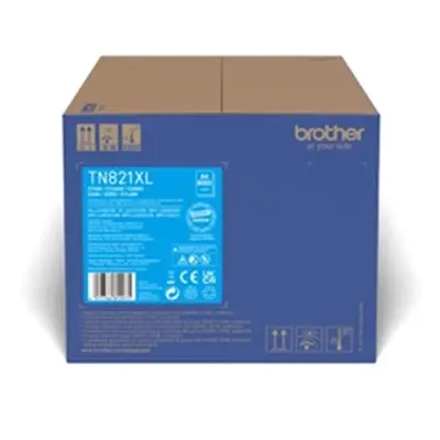 Brother TN-821XLC Toner Cartridge High Yield Cyan TN821XLC