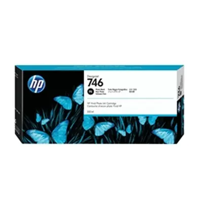 HP 746 Original Ink Cartridge 300-ml Photo Black P2V82A