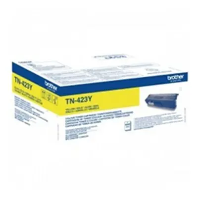 Brother TN-423Y Toner Cartridge High Yield Yellow TN423Y