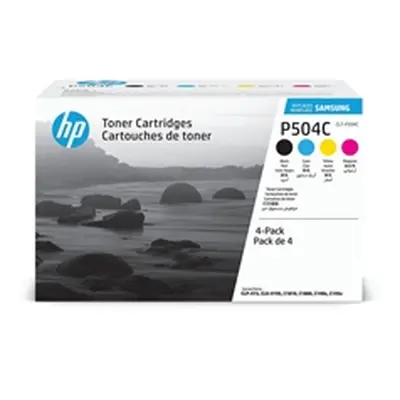 HP CLT-P504C Original Laser Toner High Yield CMYK 4-pack SU400A