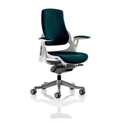 Zure Executive Chair Fully Kingfisher Colour With Arms Re