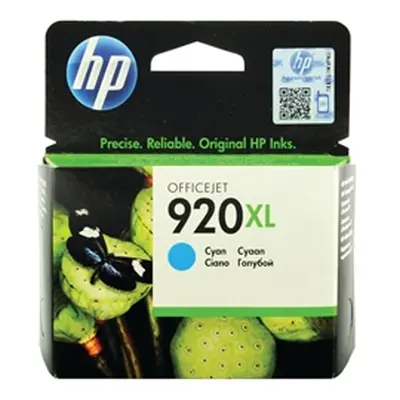 HP 920XL High Yield Cyan Original Ink Cartridge (CD972AE)