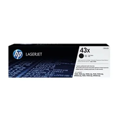 HP 43X High Yield Black Original LaserJet Toner Cartridge (C8543X)