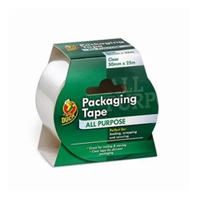 Ducktape Packaging Tape 50mmx25m Clear (Pack of 6) 224499