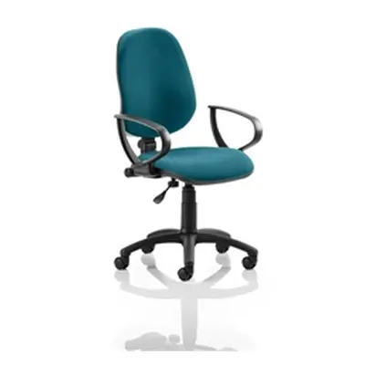 Eclipse I Lever Task Operator Chair Kingfisher Colour With