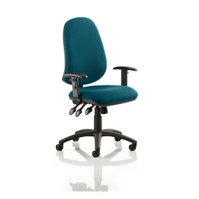 Eclipse XL III Lever Task Operator Chair Kingfisher Colour