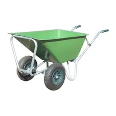 Heavy Duty Wheelbarrow; 200L; Green