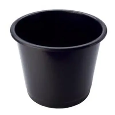 ValueX Deflecto 14L Plastic Waste Bin Black