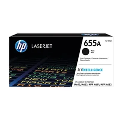 HP 655A Original LaserJet Toner Cartridge Black CF450A