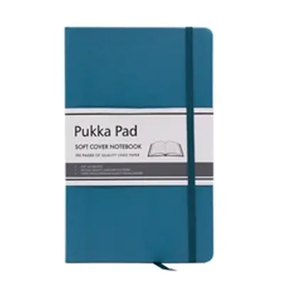 Pukka Pad Signature Soft Cover Notebook A5 215x135mm 192 Pages Teal