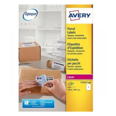 Avery Rectangular Addressing Labels White [500 Labels] - L7167-500