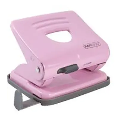 Rapesco 825 2 Hole Metal Punch Candy Pink