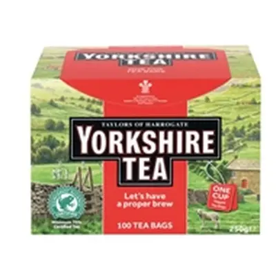 Yorkshire Tea String and Tag Tea Bags (100 Pack)