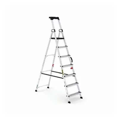 Climb-It Professional 7 Tread Step Ladder with Carry Handle Aluminium