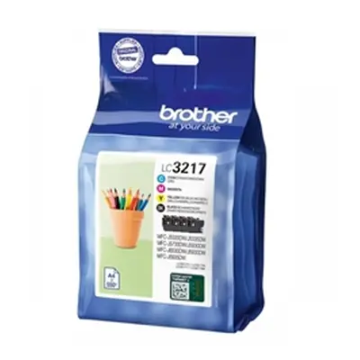 Brother LC3217 Inkjet Cartridge Multipack CMYK LC3217VAL