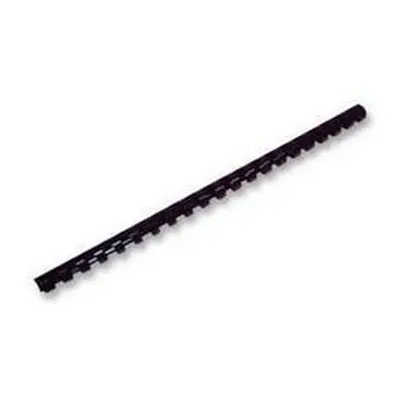 Fellowes (12mm) Plastic Binding Spines (Black) - 1 x Pack - 5346507