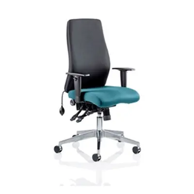 Onyx Posture Chair Without Aqua Headrest Bespoke Colour Sea