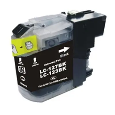 Alpa-Cartridge Compatible Brother Black Ink Cartridge LC123BK