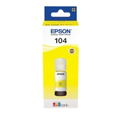 Epson 104 Ink Bottle EcoTank Yellow C13T00P440