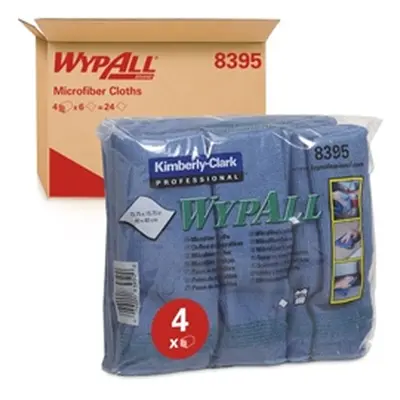 Wypall Microfibre Cloth Blue (Pack of 6) 8395