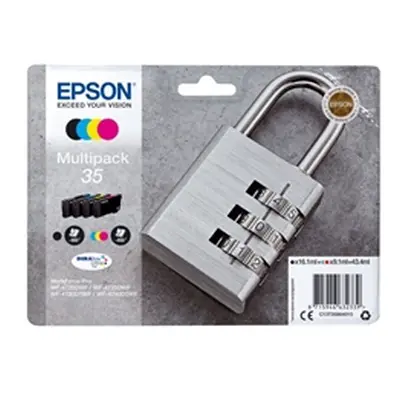 Epson 35 Ink Cartridge DURABrite Ultra Multipack Padlock CMYK