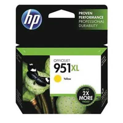 HP 951XL High Yield Yellow Original Ink Cartridge (CN048AE)