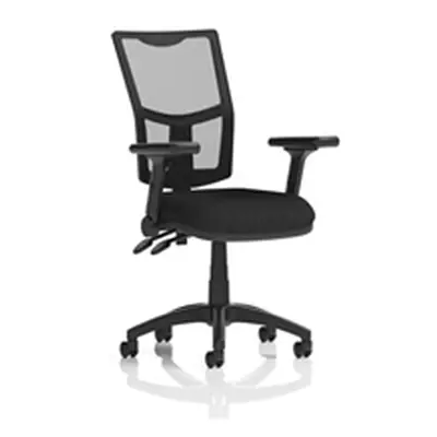 Eclipse Plus II Operator Chair Mesh Back Black Seat Adjustable Arms