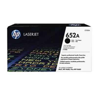 HP 652A Black Original LaserJet Toner Cartridge (CF320A)