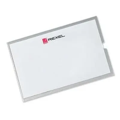 Rexel Card Holder Nyrex Open on Short Edge A4 [Pack 25] - 12081