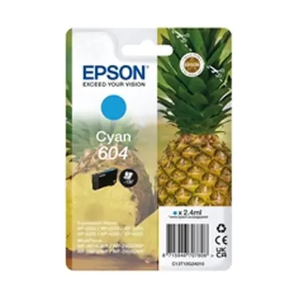 Epson 604 Ink Cartridge Pineapple Cyan C13T10G24010