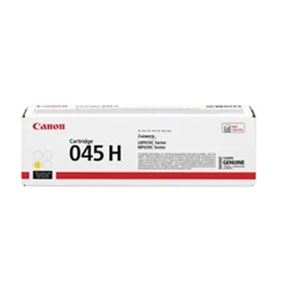 Canon 045H Toner Cartridge High Yield Yellow 1243C002