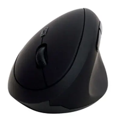 Q-Connect Ergonomic Wireless Vertical Right Handed Mouse Black M004