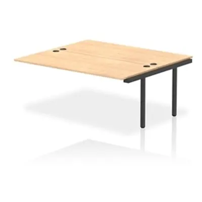 Impulse Bench B2B Ext Kit 1800 Black Frame Office Bench Desk Maple