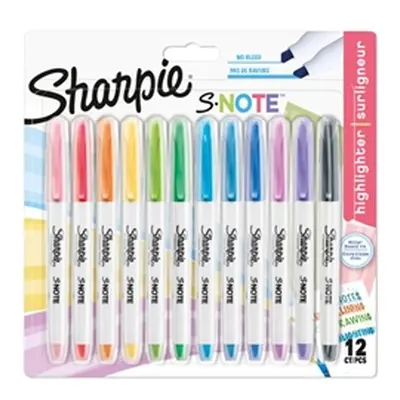 Sharpie S Note Assorted PK12