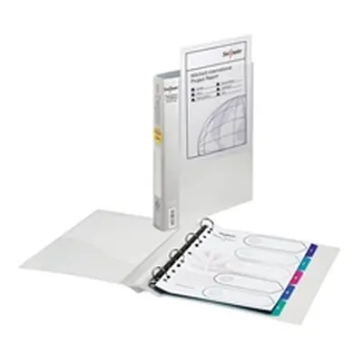 Snopake 25mm Clear Presentation 4 Ring A4 Binder