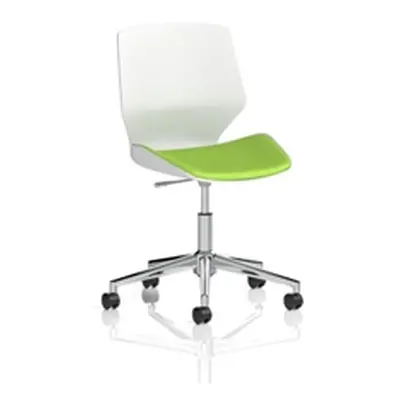 Florence 5 Star Base Bespoke Myrrh Green Fabric Task Operator Chair