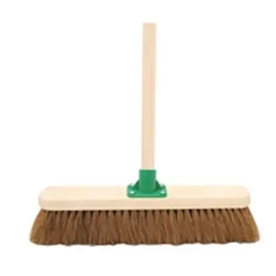 Coco Soft Broom with Handle 18 Inch G.01/Black T/C4