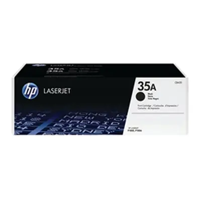 HP 35A Black Original LaserJet Toner Cartridge (CB435A)