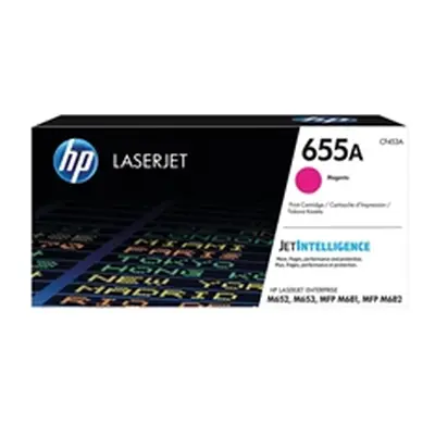 HP 655A Original LaserJet Toner Cartridge Magenta CF453A