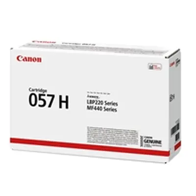 Canon 057H Toner Cartridge High Yield Black 3010C002